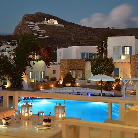 Chora Resort Hotel & Spa Folégandros Exteriör bild