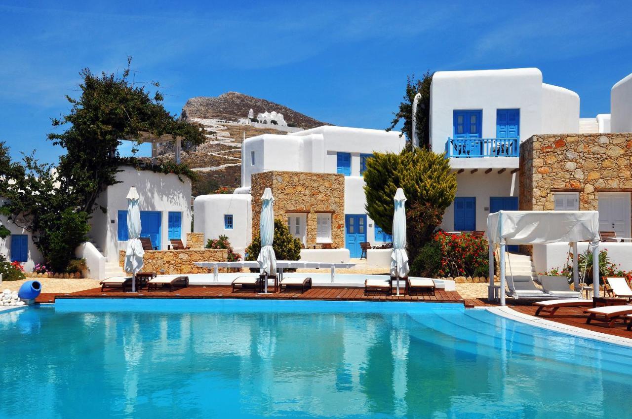 Chora Resort Hotel & Spa Folégandros Exteriör bild